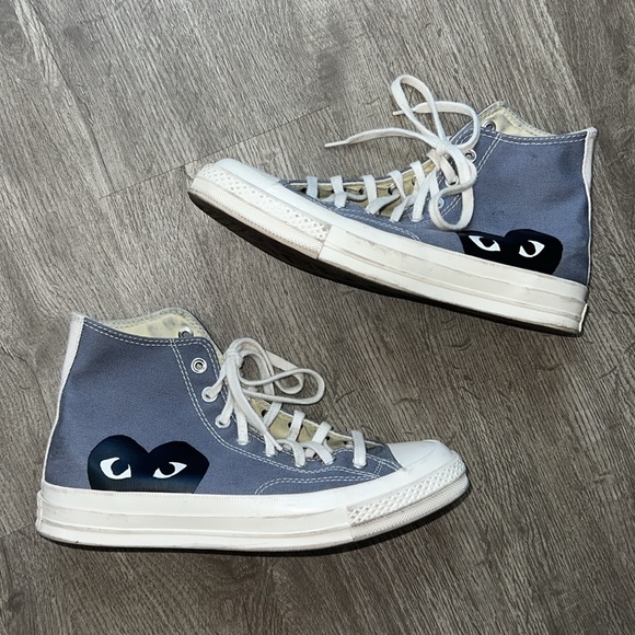 Converse Shoes - Comme de garçon Gray and White converse M8/W10